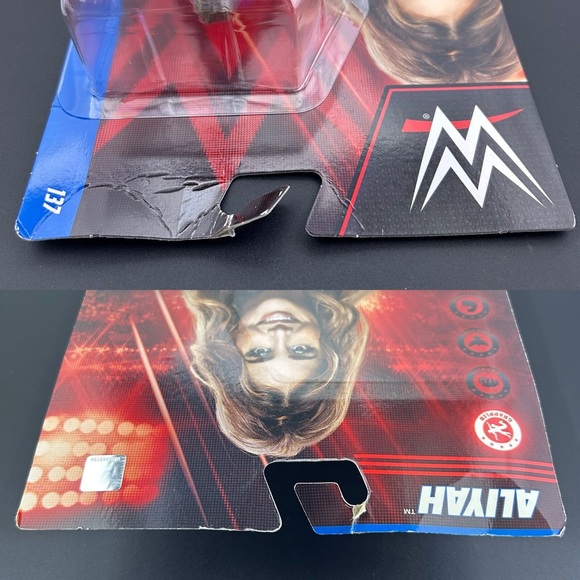 Mattel WWE Basic 137 Aliyah Wrestling Action Figure 2023 Raw Smackdown NXT - Picture 5 of 5